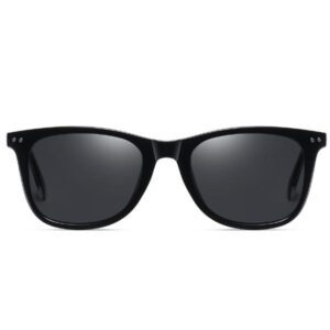 rectangla sunglasses black